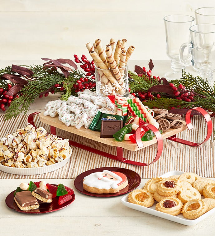 Holiday Sleigh Charcuterie Board