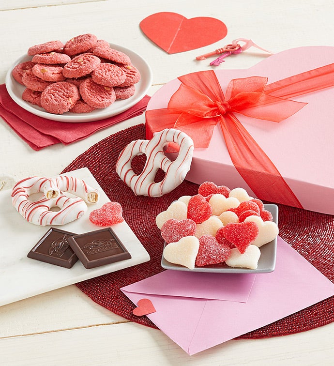 Valentine Sweets Heart Box