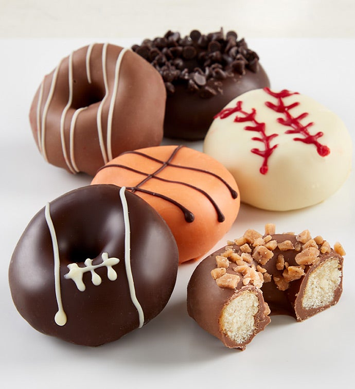 Sport Belgian Chocolate Covered Donuts 12ct