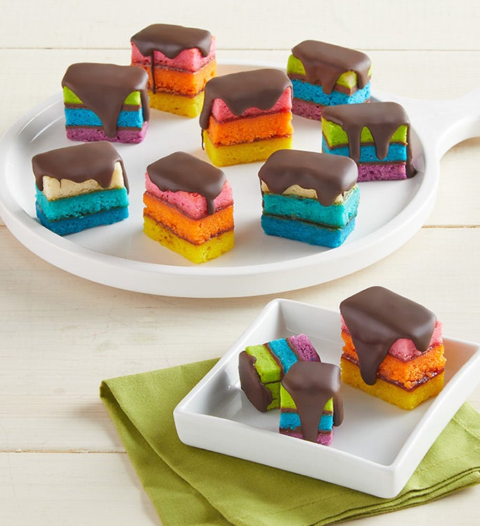Zola Bakes Assorted Rainbow Cookies