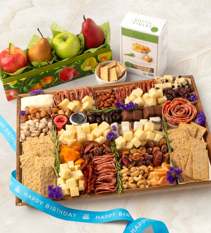 Ready to Serve Birthday Charcuterie Board