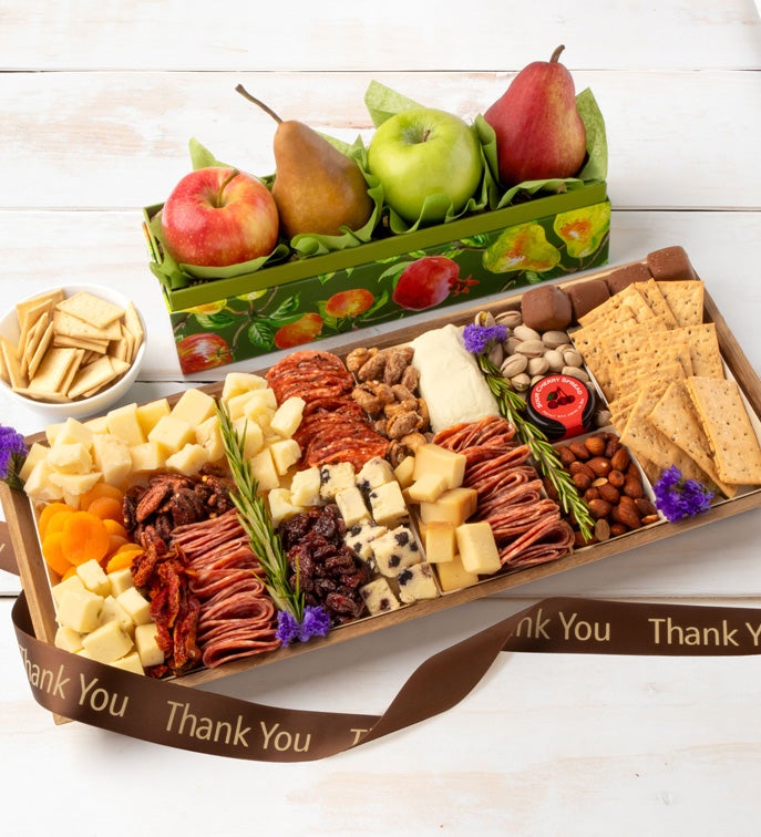 Ready to Serve Thank You Charcuterie Board
