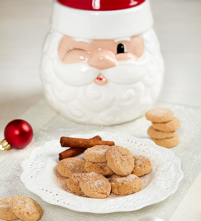 Ceramic Cookie Jar - Santa