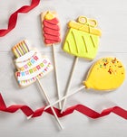 Happy Birthday 8pc Cookie Arrangement