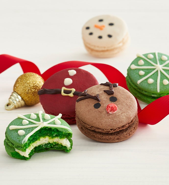 Holiday 10 pc Macarons Asst