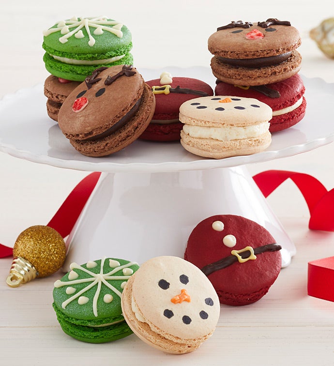 Holiday 10 pc Macarons Asst