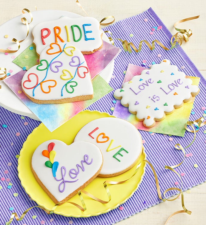 Pride Artisan Iced Cookies