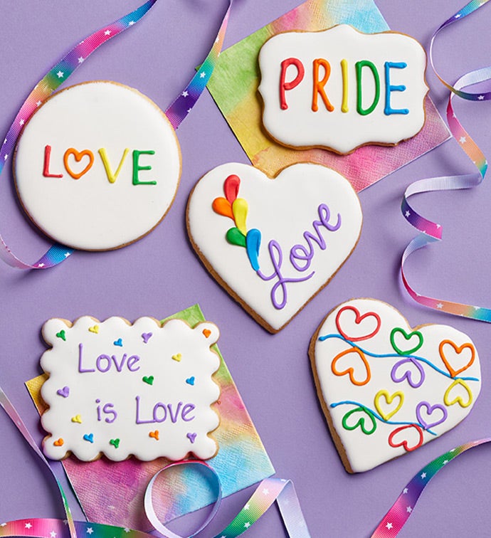 Pride Artisan Iced Cookies