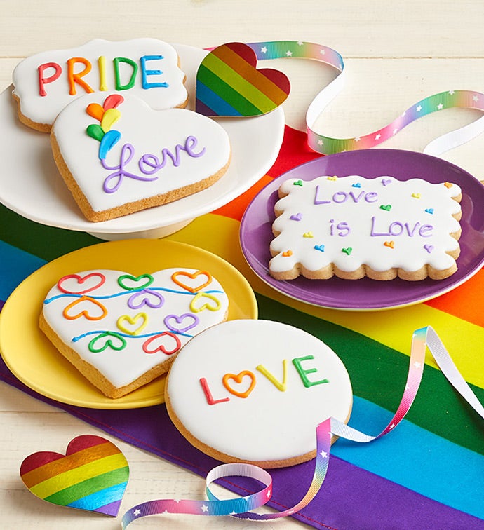 Pride Artisan Iced Cookies