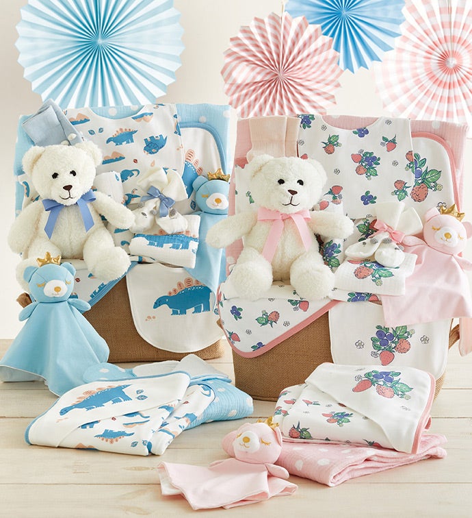 Newborn Boy Comfy Baby Gift Basket