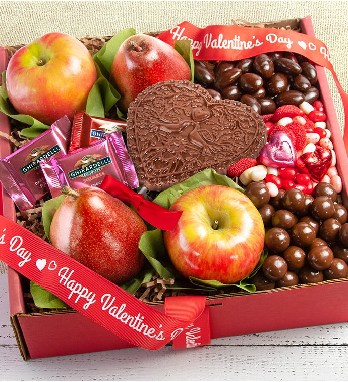 Very Special Valentine Fruit & Sweets Box