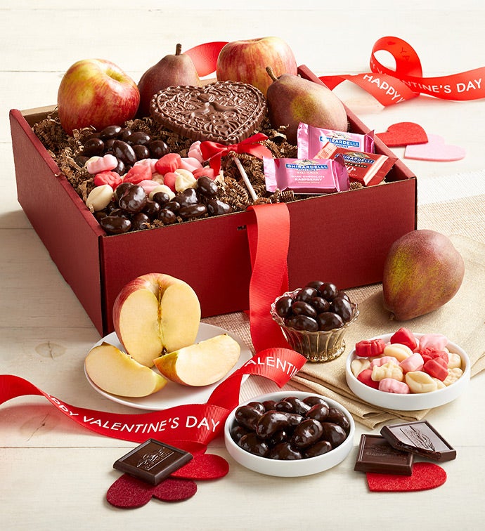 Very Special Valentine Fruit & Sweets Box