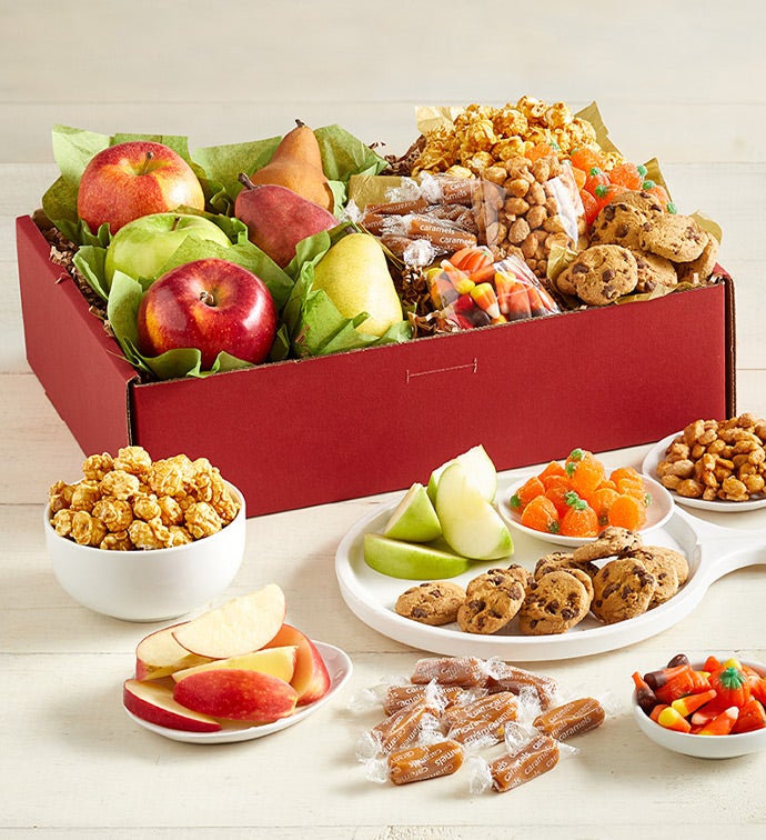 Autumn Harvest Fruit & Sweets Box