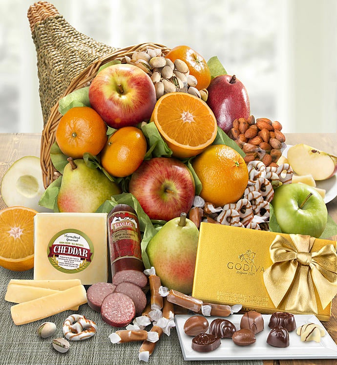 Cornucopia of Fruit Gift Basket
