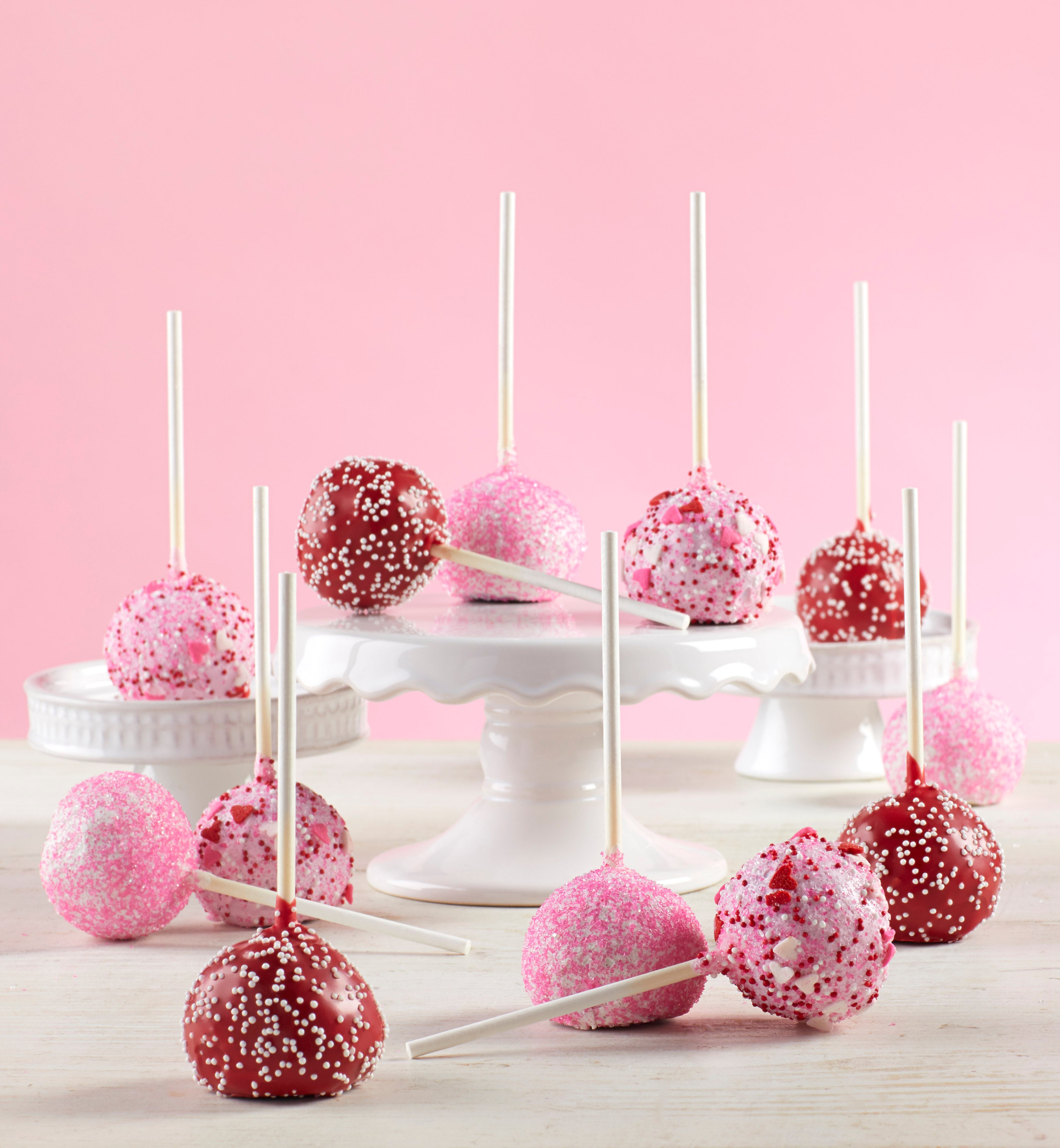 Decadent Happy Valentine’s Day Truffle Cake Pops
