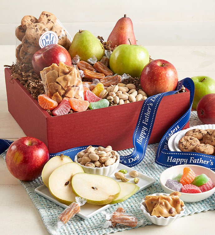 #1 Dad Fresh Fruit & Exceptional Sweets Box