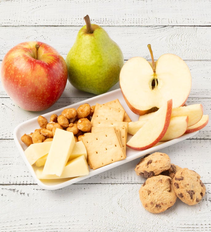Harvest Gathering® Gourmet Fruit & Cheese Basket