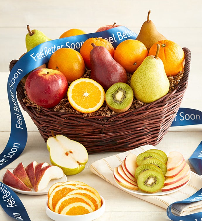 Premier Fruit Get Well Gift Basket