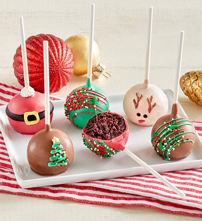 Holiday Truffle Cake Pops