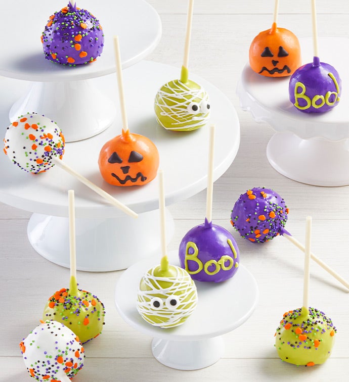 Decadent Halloween Truffle Cake Pops